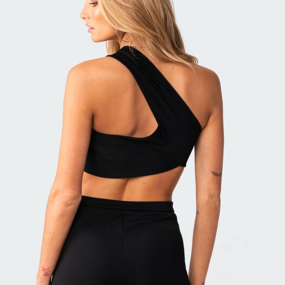 Edikteds 1 Shoulder Unique Top! - Picture 2 of 2